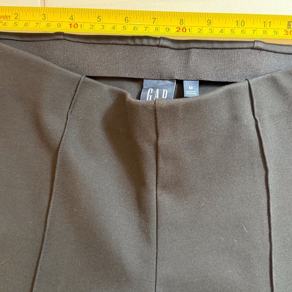 Gap High Rise Double Knit Crop Kick Black Pants Size M - Picture 11 of 11